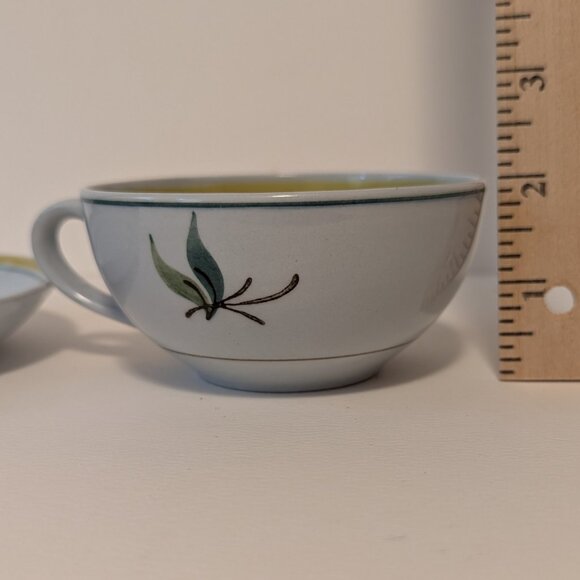 Vintage Handpainted Arabia Finland Windflower Teacup and Saucer - Picture 10 of 11